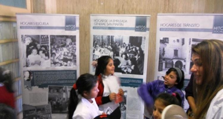 Inauguran muestra educativa sobre Eva Perón