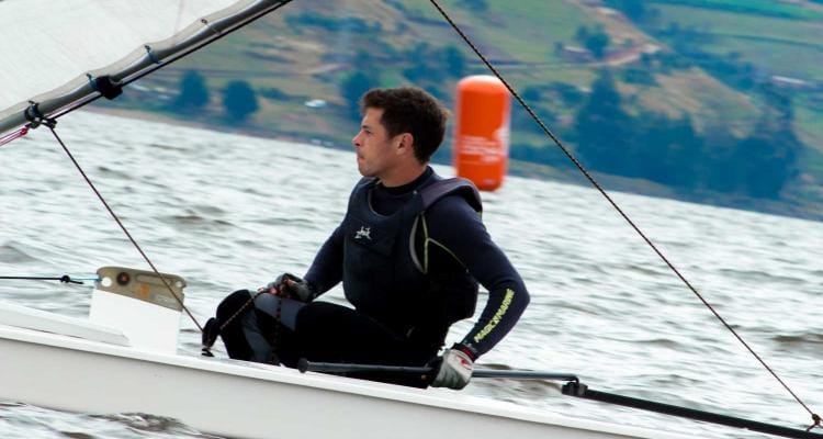 Juegos Odesur: Martín Alsogaray logró la medalla de bronce en la clase sunfish