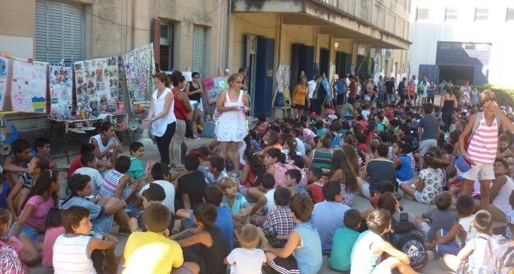 Cerca de 500 chicos en el cierre de las Escuelas de Verano