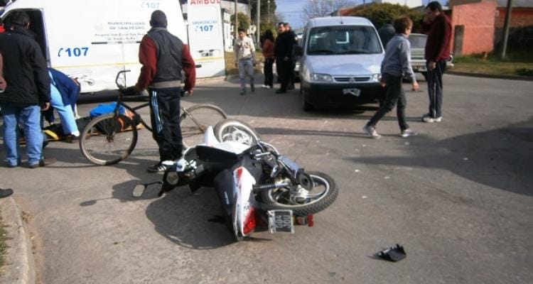 Nuevo accidente de tránsito en Obligado y Segundo Sombra