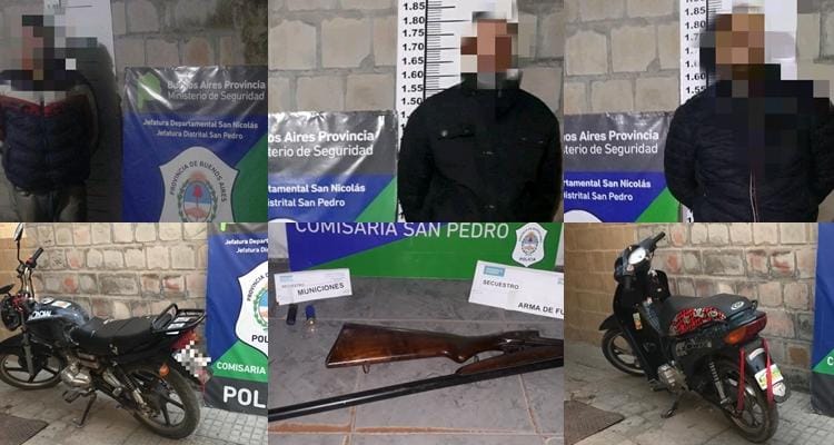 Crimen de Milcíades Lencina: Detuvieron a otros dos sospechosos y secuestraron dos motos y una escopeta