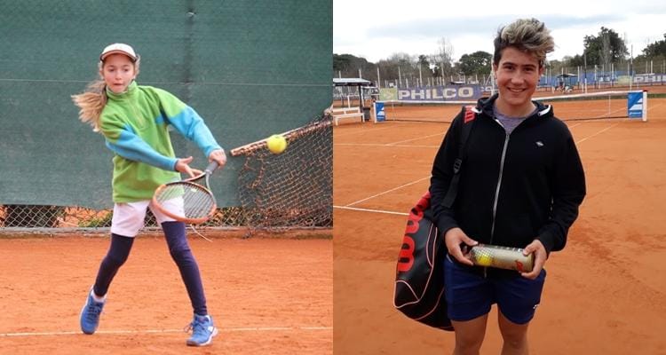 Candela Vázquez ganó en el Lawn Tennis Club e Ignacio Novo fue semifinalista en Río Cuarto