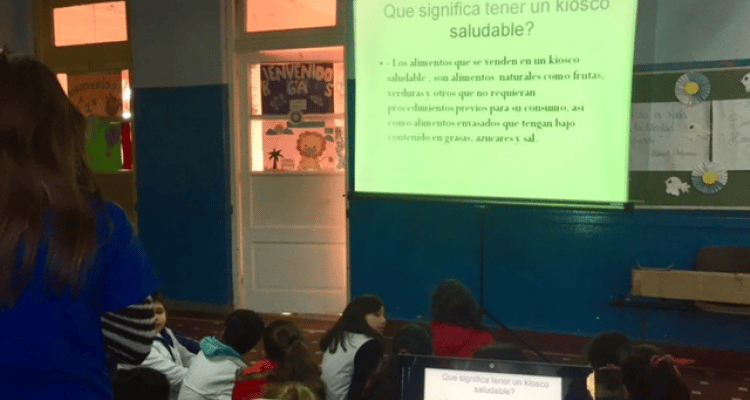 La Secretaría de Salud dio una charla educativa en una escuela de Río Tala