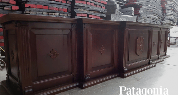 Restauración del Salón Dorado: cómo serán los muebles renovados del Concejo Deliberante