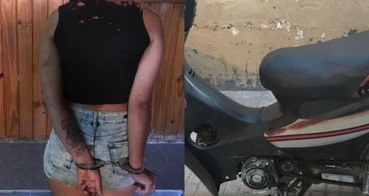 Juez Pratti dejó detenida a Vanesa “Pitu” Benítez, la “motochorra”