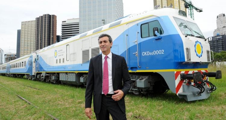 Sin parada en San Pedro, Randazzo prueba el tren Buenos Aires – Rosario
