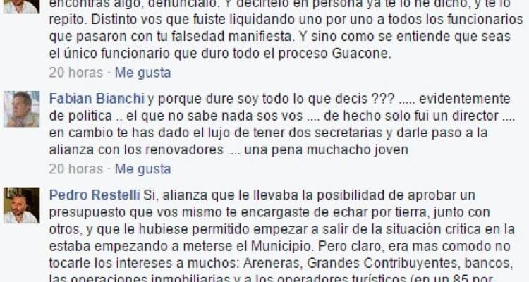 Dura discusión en Facebook por la renuncia de Villafuerte