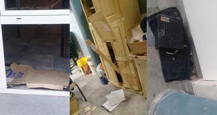 Delincuente entró a robar al museo de Osvaldo “Pato” Morresi, causó destrozos y lo atraparon infraganti