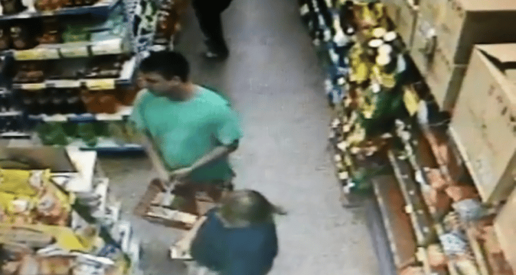 Se llevaron el pan, otro robo con video de seguridad en un supermercado