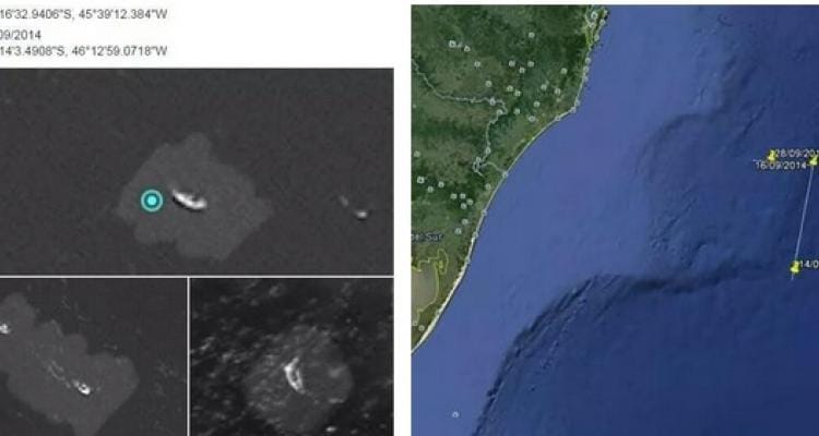 Tunante II: Imagen satelital muestra embarcación similar al velero argentino