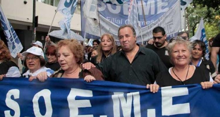 SOEME denunció que “profundizarán conflicto en la provincia” si el Gobierno de Vidal “no hace una oferta superadora”