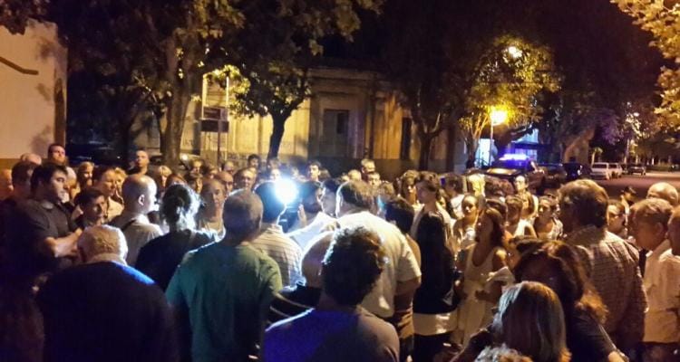 Marcha: Vecino pidió la renuncia de Cristina Kirchner