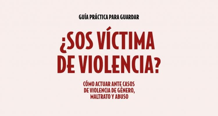 Infografía: Paso a paso, el protocolo de asistencia a las víctimas de violencia de género