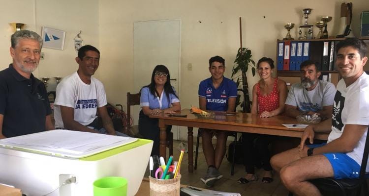 Juan José Paz visitó el Departamento de Evaluación Deportiva de Náutico