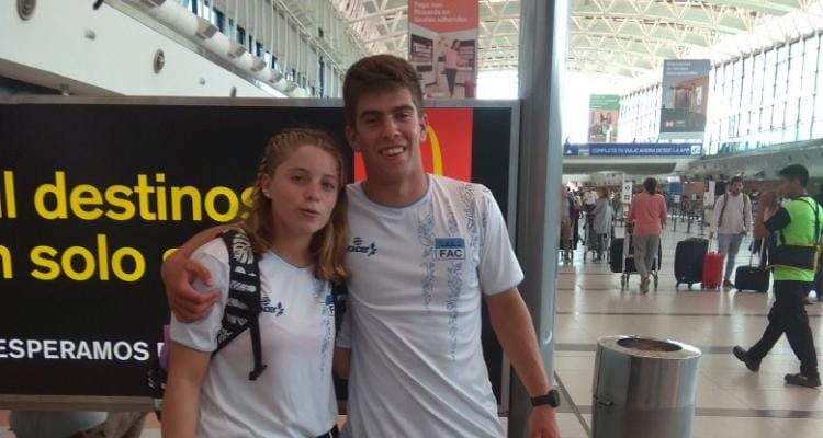 Juegos Olímpicos de la Juventud: Valentín Rossi y Rebeca D’Estéfano rumbo a Barcelona