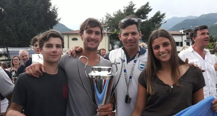 Dante Cittadini ganó el Campeonato Europeo de nacra 15 en Italia