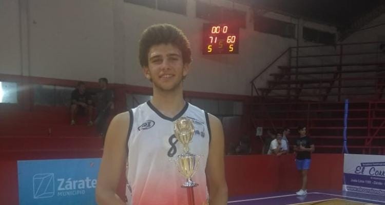 Juan Emilio Marzorati clasificó al Provincial U15