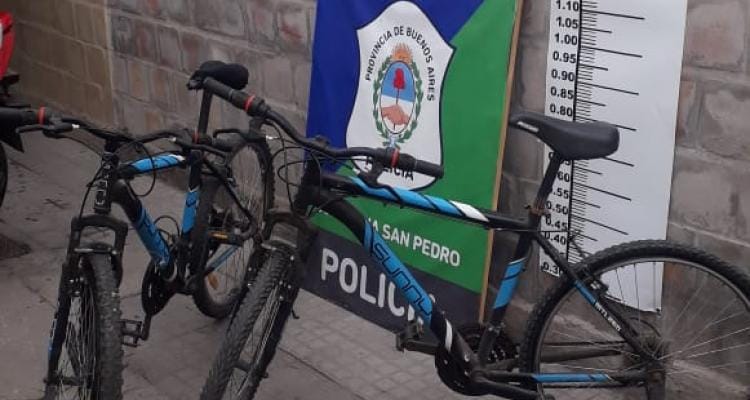Recuperaron bicicletas de competición que habían sido robadas