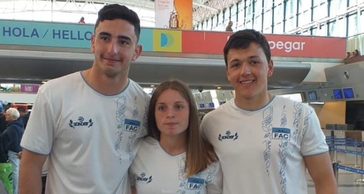 Con Rebeca D’Estéfano, Lisandro Butti y Tomás Pérez, empezó el Olympics Hopes en Bratislava