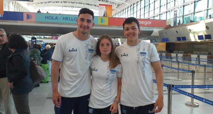 Rebeca D’Estéfano, Lisandro Butti y Tomás Pérez vuelan a Eslovaquia a competir en el Olympics Hopes