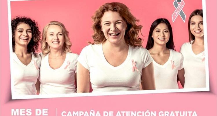 #OctubreRosa: Campaña de atención gratuita de cáncer de mamas