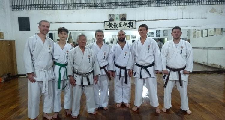 Mitre estuvo en el encuentro por el Día Mundial del Karate