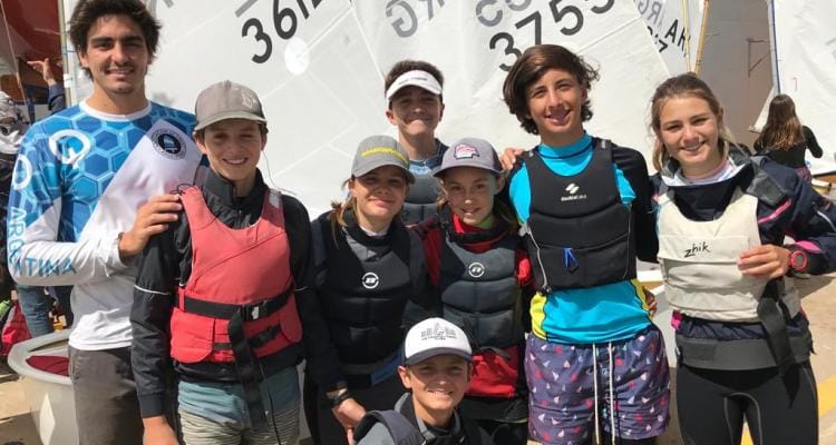 Con nueve sampedrinos, arranca en Mar del Plata el Argentino de Optimist