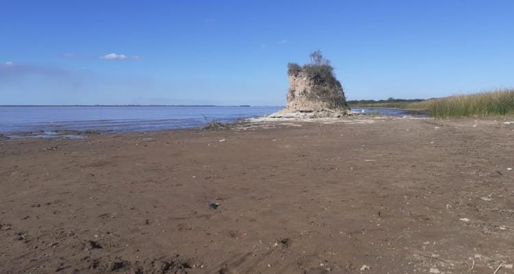 Vuelta de Obligado y la bajante del río Paraná: Pescadores y vecinos aseguran que hace muchos años no ven “tan poca agua”