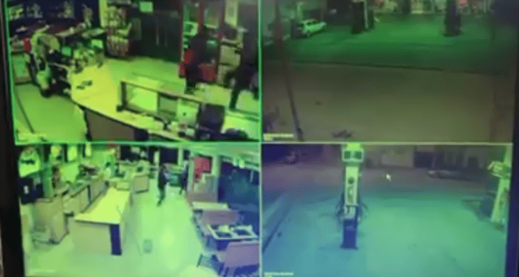 Video: Evitan asalto armado en el shop de una estación de servicio