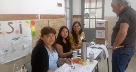 Elecciones 2019: en la escuela 35 de Gobernador Castro ya se vota en todas las mesas