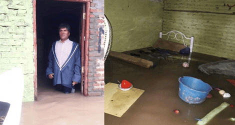 Otra vez, Las Breñas inundada: vecina sampedrina recolecta donaciones