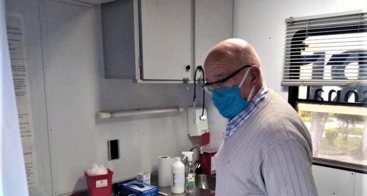 Coronavirus: hisoparon al delegado de Río Tala, Domingo Bronce , y su esposa está en terapia intensiva