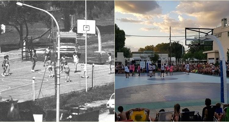 Los 69 años del playón de básquet de Náutico, una batalla ganada por “Pepe” Geoghegan y “Kiko” Keller