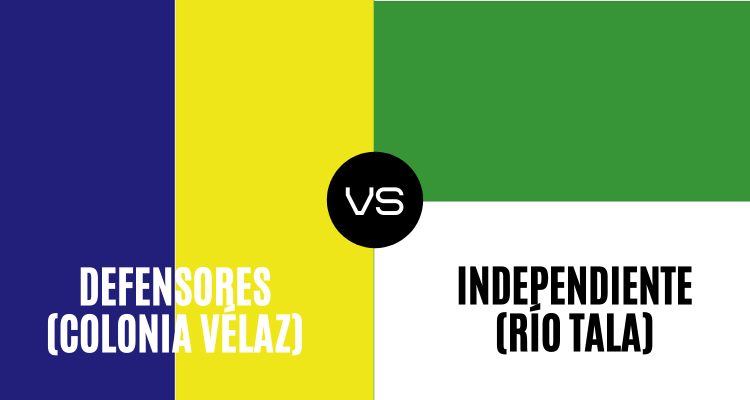 #MundialDeClubes Primera ronda: Defensores de Colonia Vélaz-Independiente de Río Tala