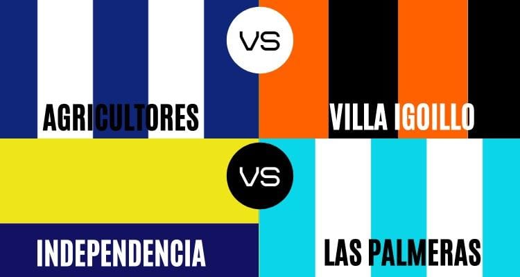 #MundialDeClubes Agricultores-Villa Igoillo e Independencia-Las Palmeras, los cruces de las semifinales que arrancan el lunes