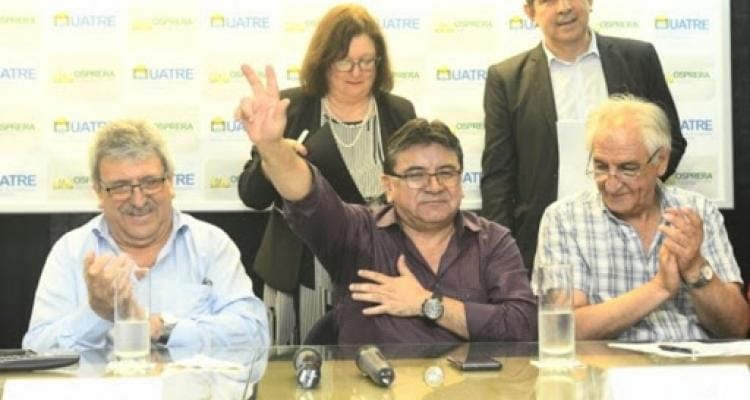 Cecilio Salazar expresó su apoyo al nuevo Secretario General de UATRE, José Voytenco