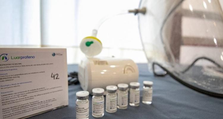 Coronavirus: Qué es el tratamiento con ibuprofeno inhalado que se aplica en San Pedro y qué resultados dio