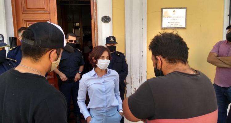Asesinato de Vanesa Martínez: familiares marcharon para pedir justicia y fueron recibidos por Viviani