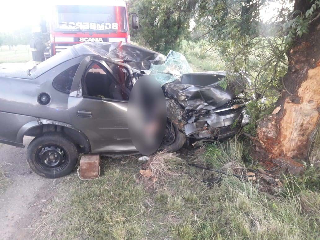 Ruta 191: Despistó un auto y murió una mujer que iba de acompañante