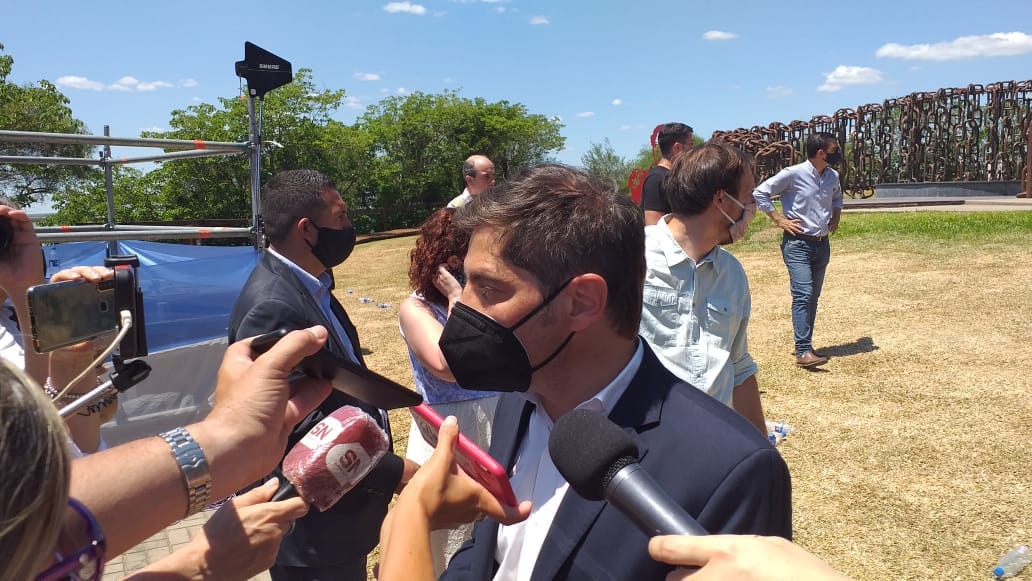 Kicillof en Vuelta de Obligado: “El intendente me comentó que hay alta ocupación de plazas turísticas”
