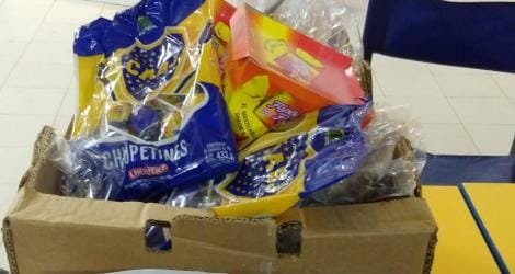 La filial de Boca Juniors repartió golosinas en hogares y comedores por el Día del Niño