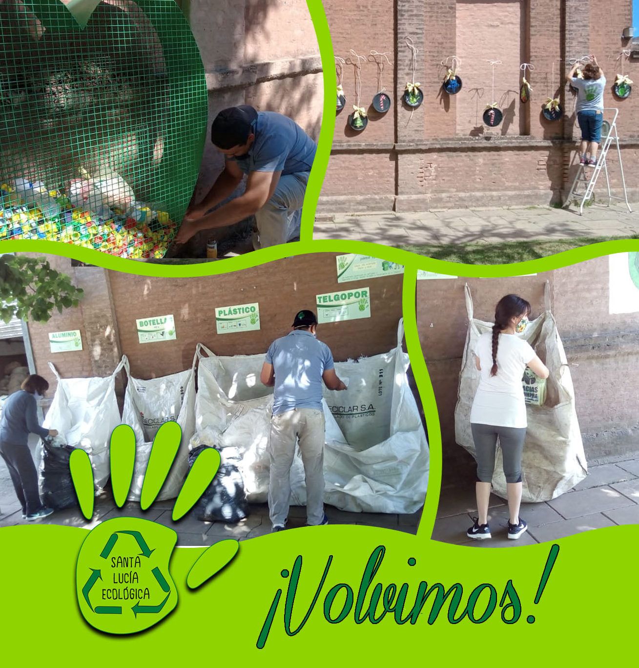 Santa Lucía Ecológica reabrió su Punto Verde
