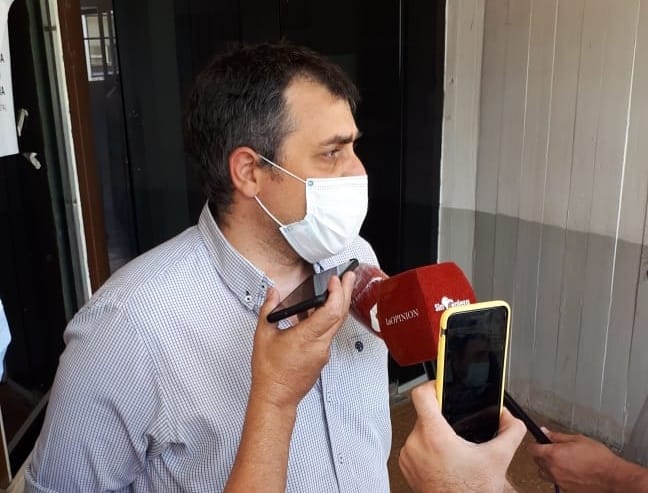 Llegó la vacuna contra el coronavirus a San Pedro: “Detrás de este barbijo hay una sonrisa”, aseguró Guillermo Sancho