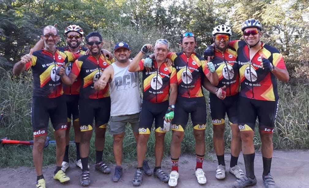 Sampedrinos se destacaron en una prueba de rural bike en Pergamino