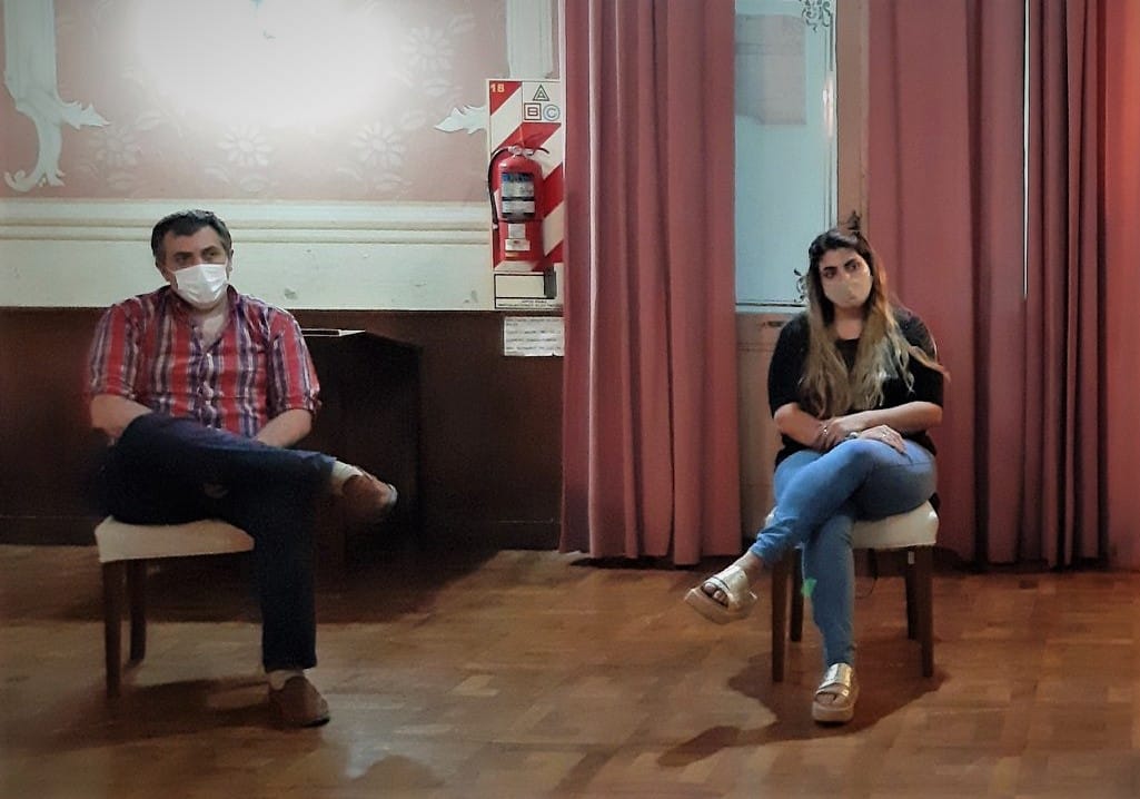 Tras la designación de Camila Caballero, Salazar y Sancho explicaron cuál será el rol del Municipio en la vacunación