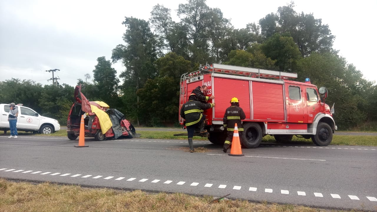 Sampedrino involucrado en accidente fatal en ruta 9 a la altura de Zárate