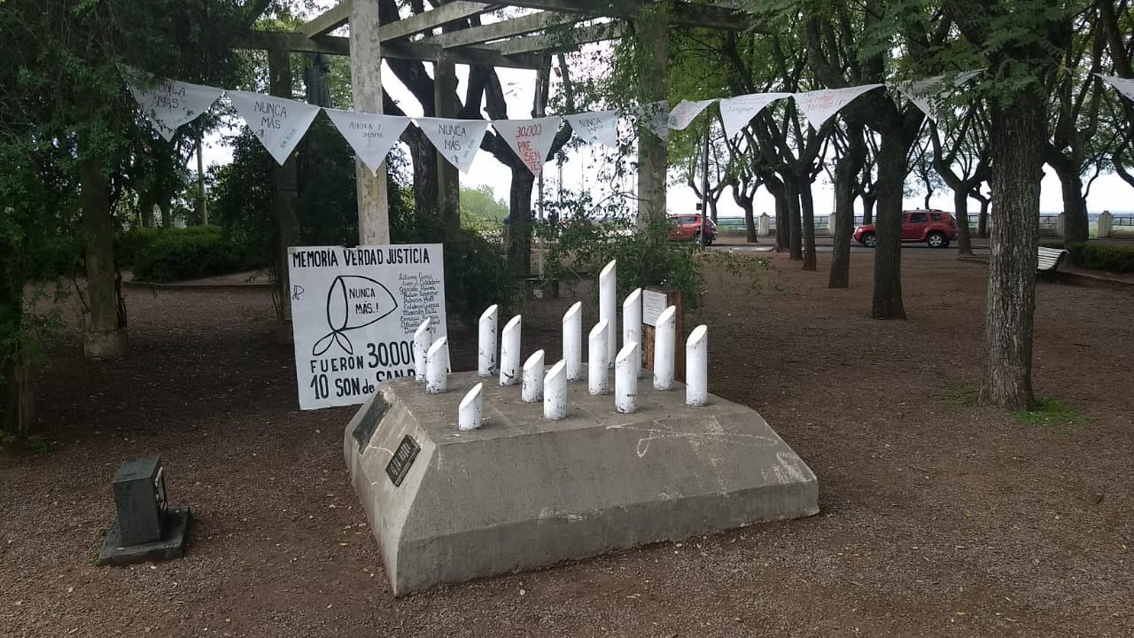 Día de la Memoria: por mal tiempo, suspendieron el acto en el Monumento a los Desaparecidos