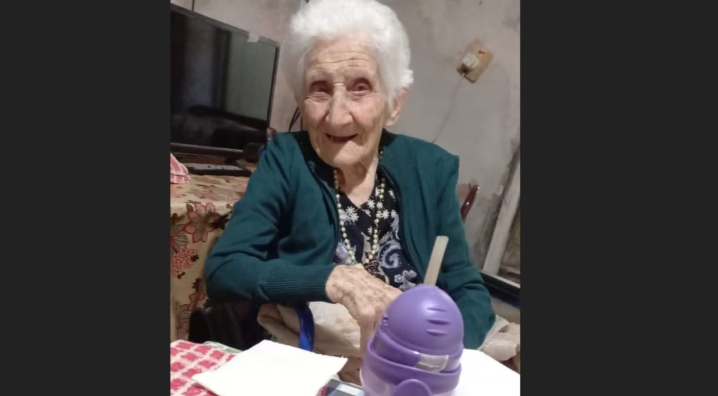 “¡Felices 97 años, Vicenta!”