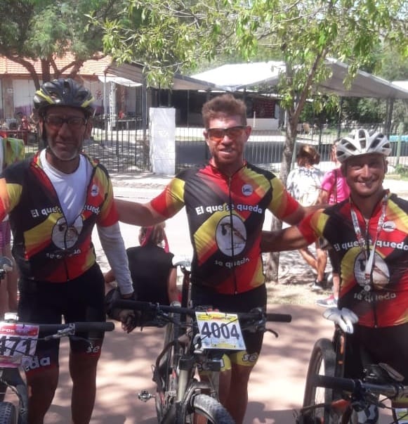 Sampedrinos pedalearon en la Vuelta a las Altas Cumbres en Córdoba: “Nano” Chiarella fue noveno en su categoría