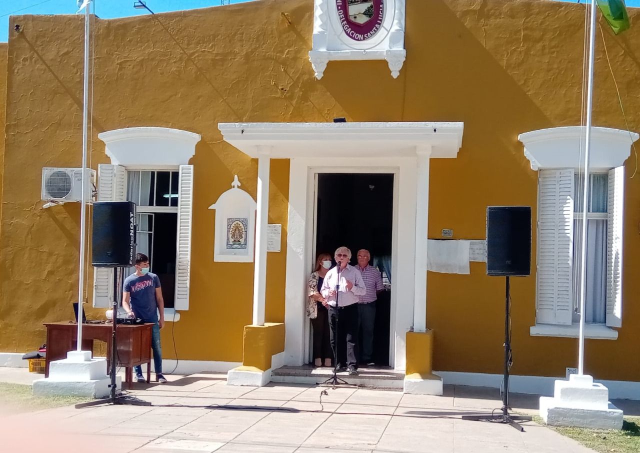 Santa Lucía: la Delegación municipal ya lleva el nombre de Oscar Biain
